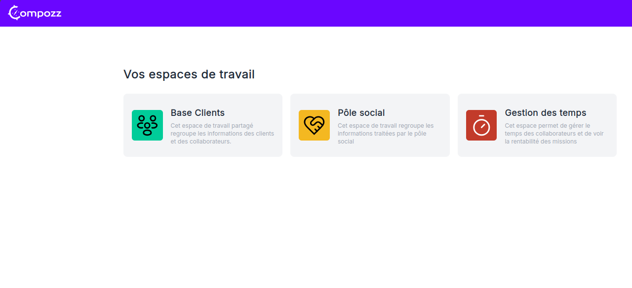Gestion des rôles dans Compozz